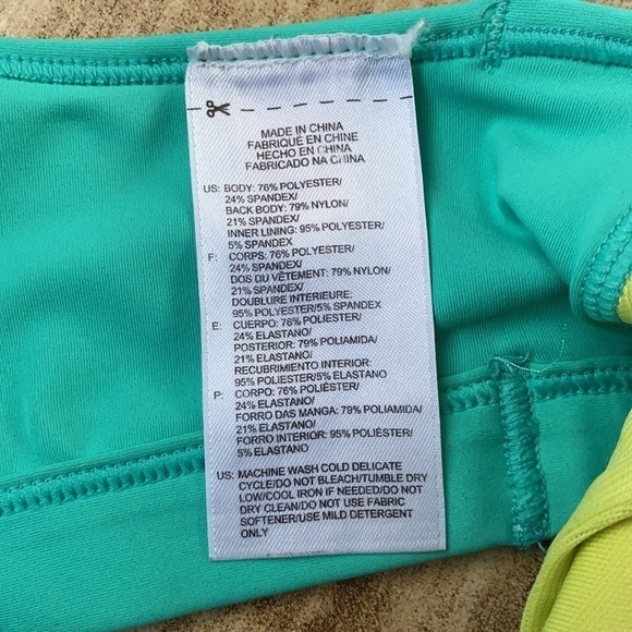REEBOK PlayDry Racerback Sports Bra - Picture 6 of 6